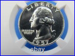 1955 to 1964 P, 10-Coin Set, Washington Quarters NGC Pf 69 Beautiful Set