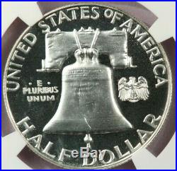 1962 1962-P Franklin Half Dollar NGC PF68 Cameo CAC Beautiful coin