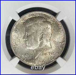 1964 Kennedy Silver Dollar Ngc Ms 65 Beautiful Coin Ref# 74-037