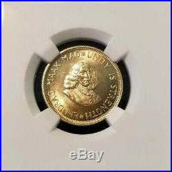 1965 South Africa Gold 2 Rand G2r Ngc Ms 65 Beautiful Bright Luster