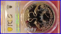 1975 Bahamas 2 Dollars Flamingos Ngc Pl69 Km66 Prooflike Beautiful Coin