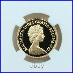 1981 Great Britain Gold 1 Sovereign Ngc Pf 69 Ultra Cameo High Grade Beauty