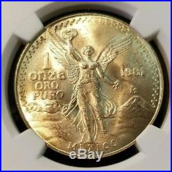 1981 Mexico Gold 1 Onza Libertad Ngc Ms 64 Beautiful Blazing Luster Great Coin