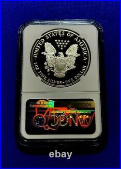 1986 S Silver Eagle Dollar Ngc Pf69 Ultra Cameo John Mercanti Beautiful Coin