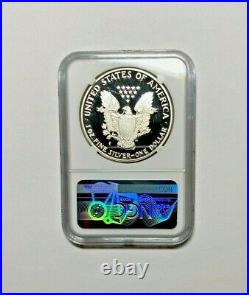 1986 S Silver Eagle Ngc Pf69 Ultra Cameo Signed John Mercanti! Beautiful Coin