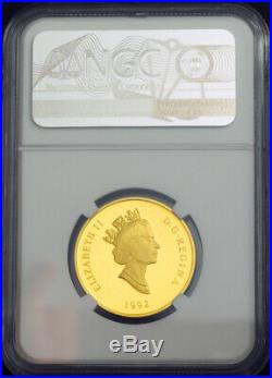 1992, Canada. Beautiful Gold 100 Dollars Montreal. A Perfect Coin! NGC PF-70