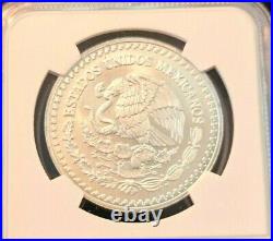 1993 Mexico Silver 1 Onza Libertad Ngc Ms 69 Bright Beautiful Scarce Coin