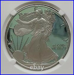 1996-P NGC PF70 UCAM American Silver Eagle S$1 Dollar PROOF Beautiful PR70