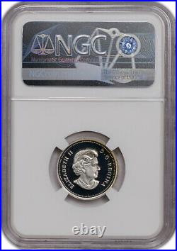 2006 Canada 5c Ngc Pf 69 Ultra Cameo Beautiful Toned Coin Only 2 Graded Finer