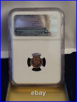 2009 Great Britain 1/4 Sovereign (1/4 Sov) NGC PF70 Beautiful & Flawless GOLD