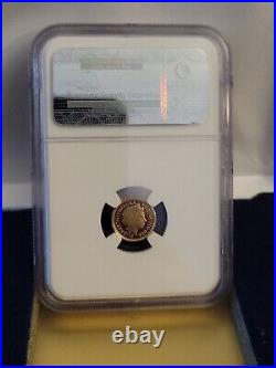 2009 Great Britain 1/4 Sovereign (1/4 Sov) NGC PF70 Beautiful & Flawless GOLD