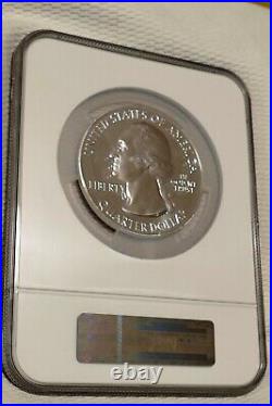 2010 Atb Yosemite 5 Oz. 999 Silver Coin Ngc Ms69 Proof Like Early Releases