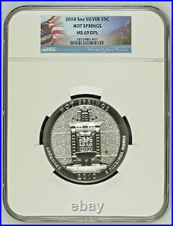 2010 Beautiful 5oz NGC MS69 DPL Super Rare No gimmick Label atb low pop Mirror