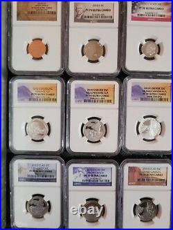 2010 Full 21 Coin NGC Graded PF70 Set-COMPLETE SET