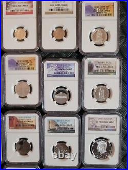 2010 Full 21 Coin NGC Graded PF70 Set-COMPLETE SET