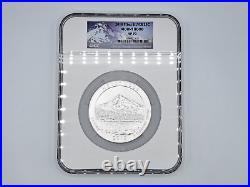 2010-P 5oz. 999 Fine Silver NGC SP70 ATB Mount Hood
