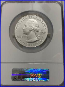 2010 P 5oz Silver Quarter 25c GRAND CANYON Arizona NGC SP 70 Early Releases