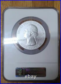 2010-P Grand Canyon 5 oz Silver ATB NGC Graded SP70 Early Release Coin WOW