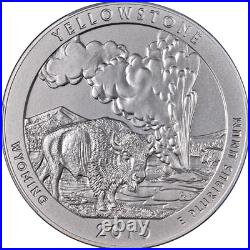 2010-P Yellowstone ATB 5 Ounce Silver NGC SP70 National Treasure