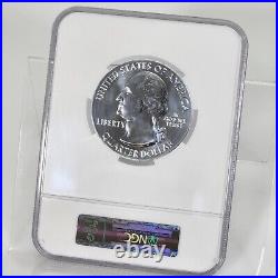 2011 5oz Silver Glacier National Park ATB NGC Gem Uncirculated Early Releases