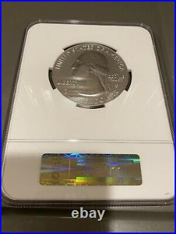 2011-P Chickasaw ATB 5 Oz Silver Coin NGC SP70
