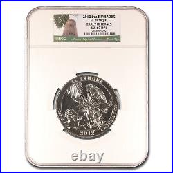 2012 5 oz Silver ATB El Yunque MS-69 DPL NGC (Early Release)