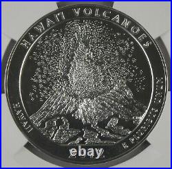2012 Hawaii Volcanoe America the Beautiful ATB 5 oz Silver Coin NGC MS69 DPL