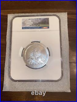 2012 Hawaii Volcanoes 5 oz. Silver ATB Quarter NGC MS 64 Graded In 2022