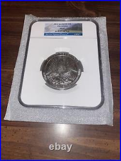 2012 Hawaii Volcanoes 5 oz. Silver ATB Quarter NGC MS 67 Graded In 2022