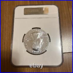 2013 5OZ 999 SILVER 25C WHITE MOUNTAIN NGC MS69 American National Treasures Coin