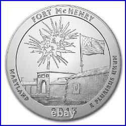 2013-P 5 oz Silver ATB Fort McHenry SP-70 NGC