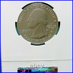 2013-P Peace Memorial ATB 5 oz Silver Coin, NGC SP 70, Flag Label