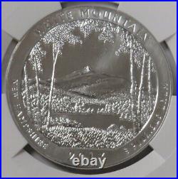 2013 Silver 5 Oz White Mountain Nh Atb Coin Ngc Ms 69 Dpl Early Releases