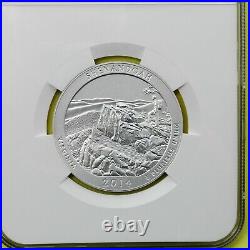 2014 P 5 oz Silver Shenandoah NGC SP70 ER America the Beautiful, UNC Coin