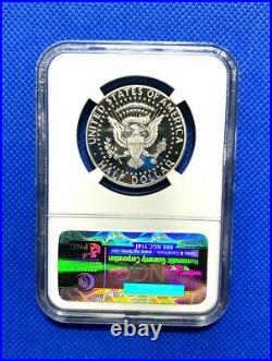 2014-P SILVER KENNEDY 50th ANN. NGC PF70 ULTRA CAMEO HIGH RELIEF BEAUTIFUL COIN