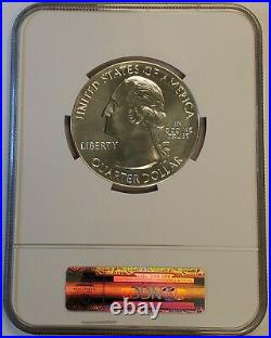 2015 5 oz ATB Blue Ridge Parkway Silver Coin NGC MS 69 PL America the Beautiful
