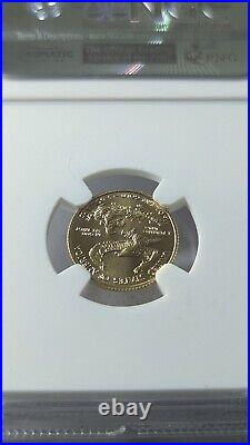 2016 Eagle G$5 Ms70 Eagle 30th Anniversary Ngc 1986-2016 Beautiful Coin #145