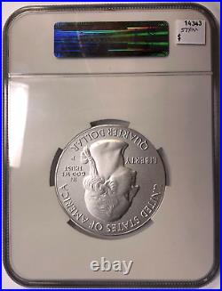 2016 P Fort Moultrie SC NP ATB 5 oz Silver First Day Of Issue NGC SP70