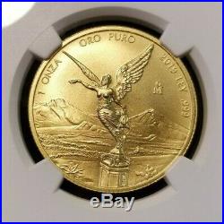 2019 Mexico Gold Libertad 1 Onza Ngc Ms 70 First Releases Perfection 1 Oz Beauty