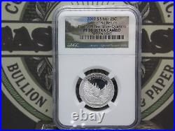 2019 S America the Beautiful ATB Proof SILVER (5 Coin) Set 25c NGC PF70 UC
