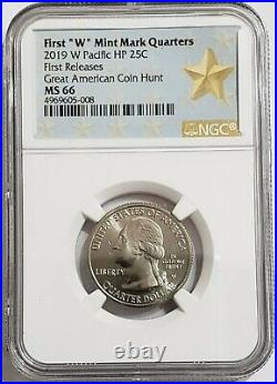 2019-W 25C WAR IN THE PACIFIC NGC MS66 First Releases Coin