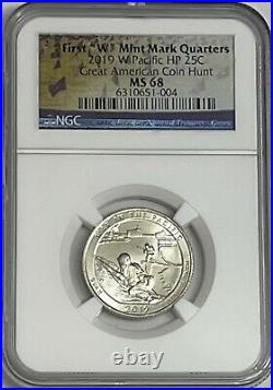 2019 W Ngc Ms68 Guam Quarter American Coin Hunt War In Pacific First W Quarters