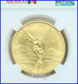 2020 Mexico 1 Onza Gold Libertad Ngc Ms 69 Scarce Low Mintage Beautiful Coin