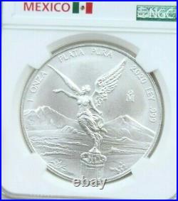 2020 Mexico Silver Libertad 1 Onza Ngc Ms 70 Low Mintage Beautiful Perfection