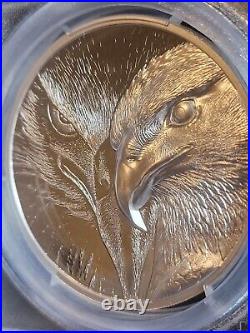 2020 Mongolia 500 Togrog Majestic Eagle 1oz Silver Proof Coin NGC PF69 beautiful