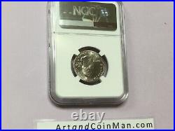 2020 W Marsh Billings Rockefeller Quarter V75 Ngc Ms 66 Rare Coin! Low Mintage