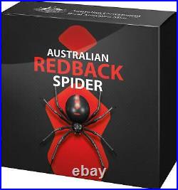 2021 Australia Redback Spider 1oz Silver Colorized Coin NGC PF 70
