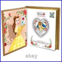 2021 Niue $2 Disney Beauty and the Beast 1oz Silver Coin NGC PF 70 FR
