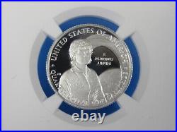 2022 S, 5-Coin Set, Washington Quarters, Famous Women, NGC Pf 70 Ucam