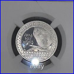2022 S Silver Ngc Pf 70 Ultra Cameo American Woman Quarter (5) Five Coin Set